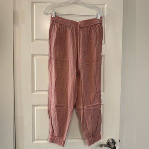 Cool, casual, and comfy pink joggers!
